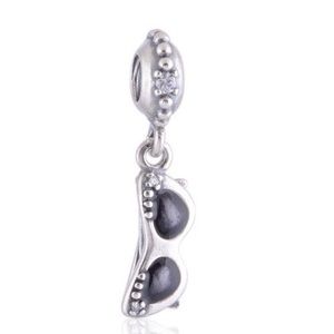 Authentic Pandora Sunglasses Dangle Charm 😎🕶 Retired Sterling Silver w/hallmarks